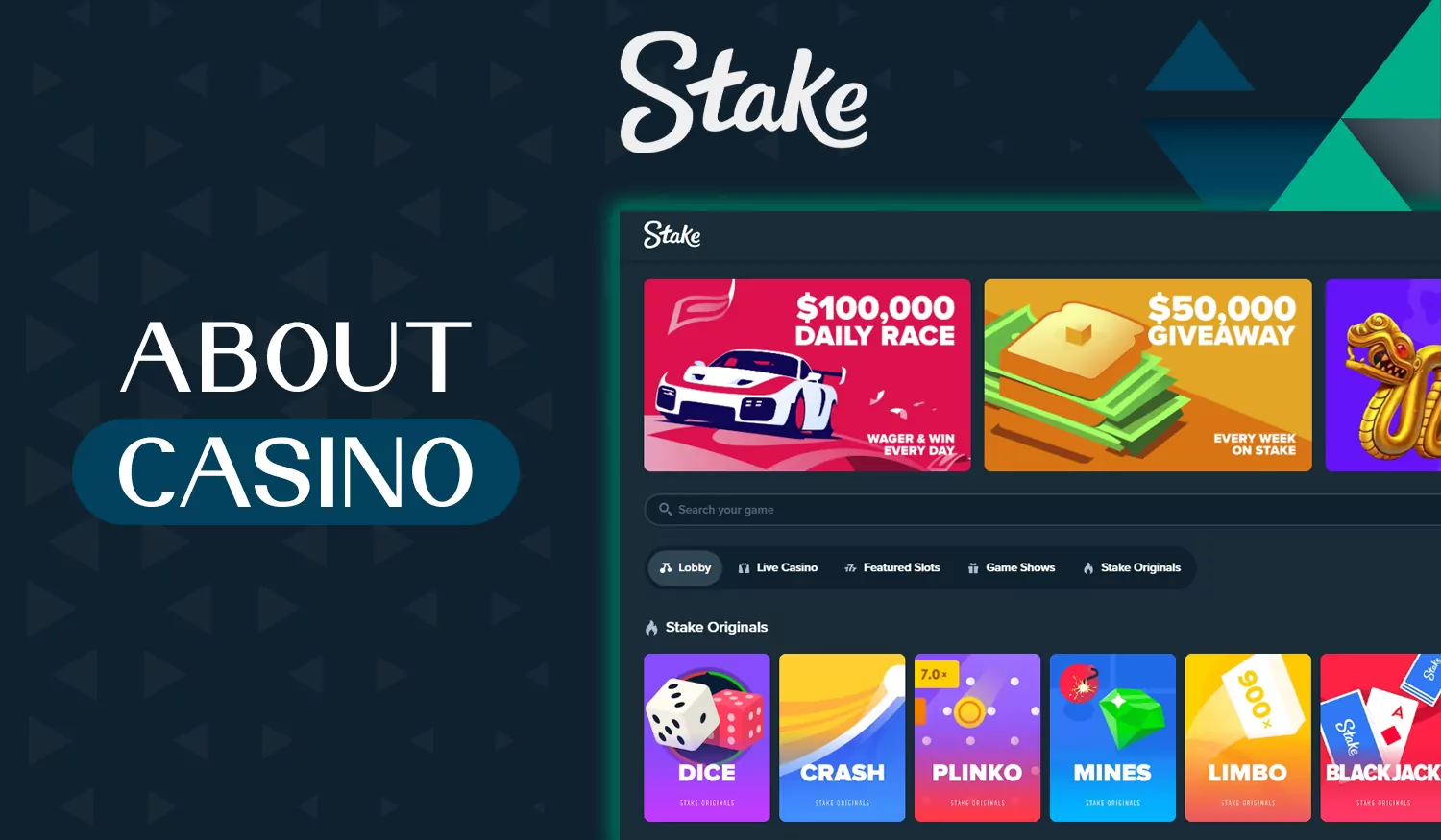 Mobile App Login STAKE CASINO